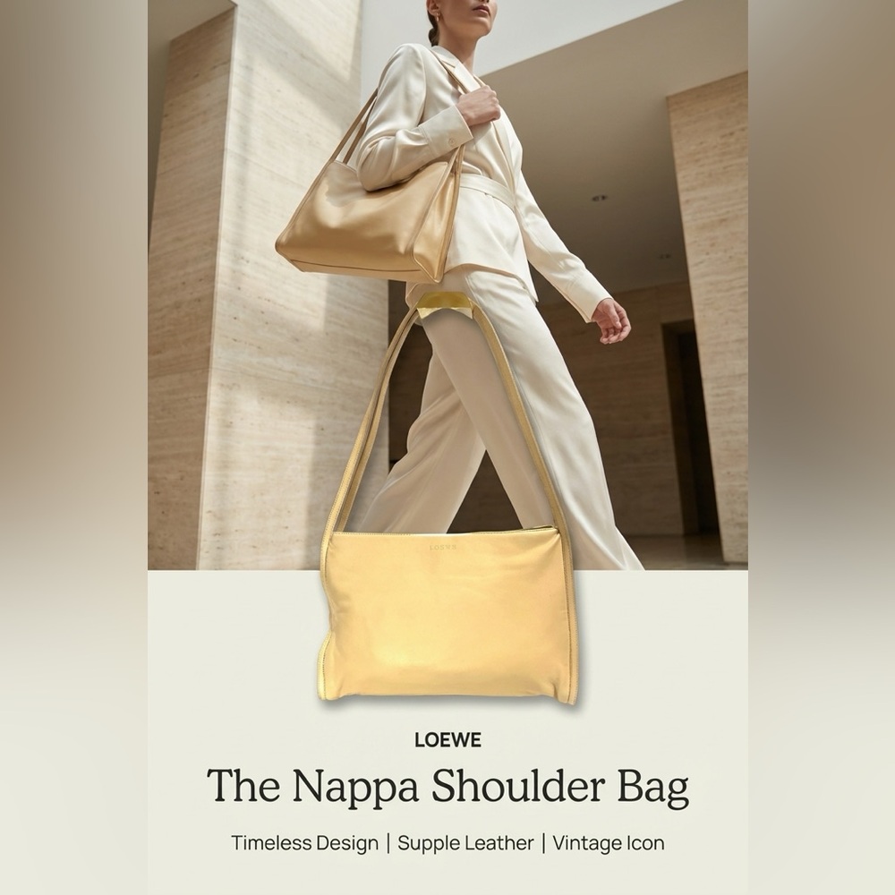 Loewe Nappa Leather Shoulder Bag/Tote